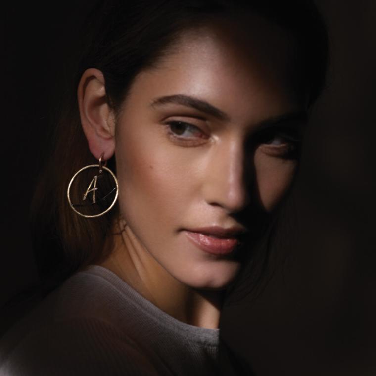 Annoushka Ducas Alphabet Hoopla Hoop earring