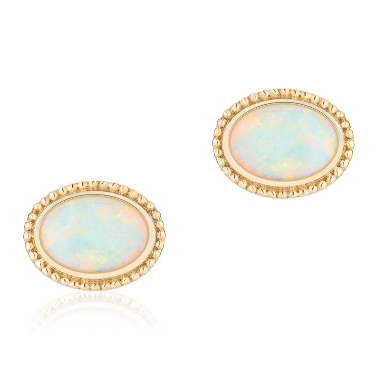 Les Plaisirs de Birks oval opal earrings as worn by Meghan Markle Price £850