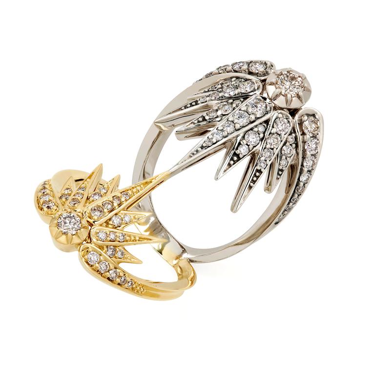 H.Stern Noble Gold and cognac diamond ring
