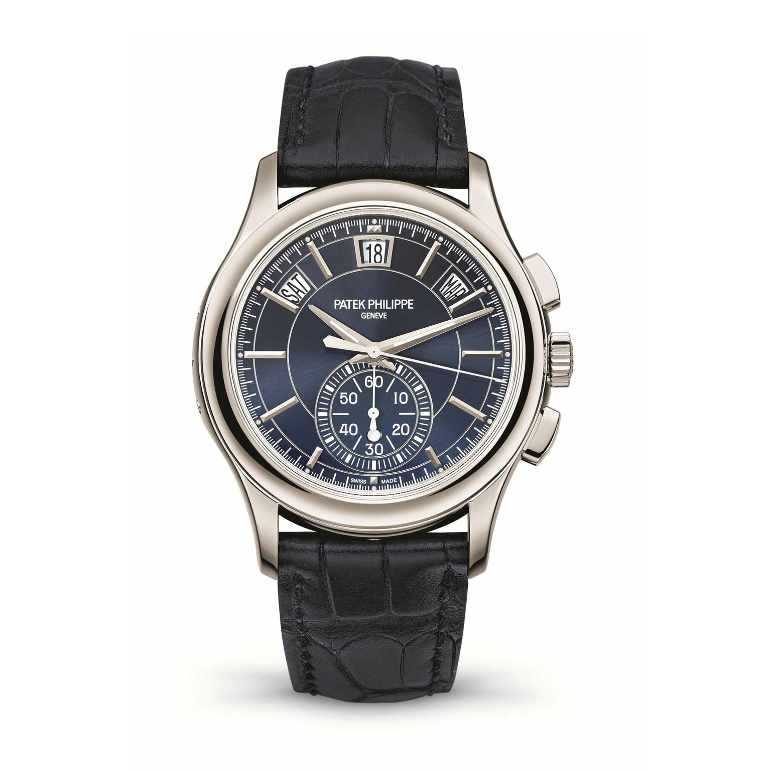 Patek Philippe Annual Calendar Chronograph 5905P blue dial