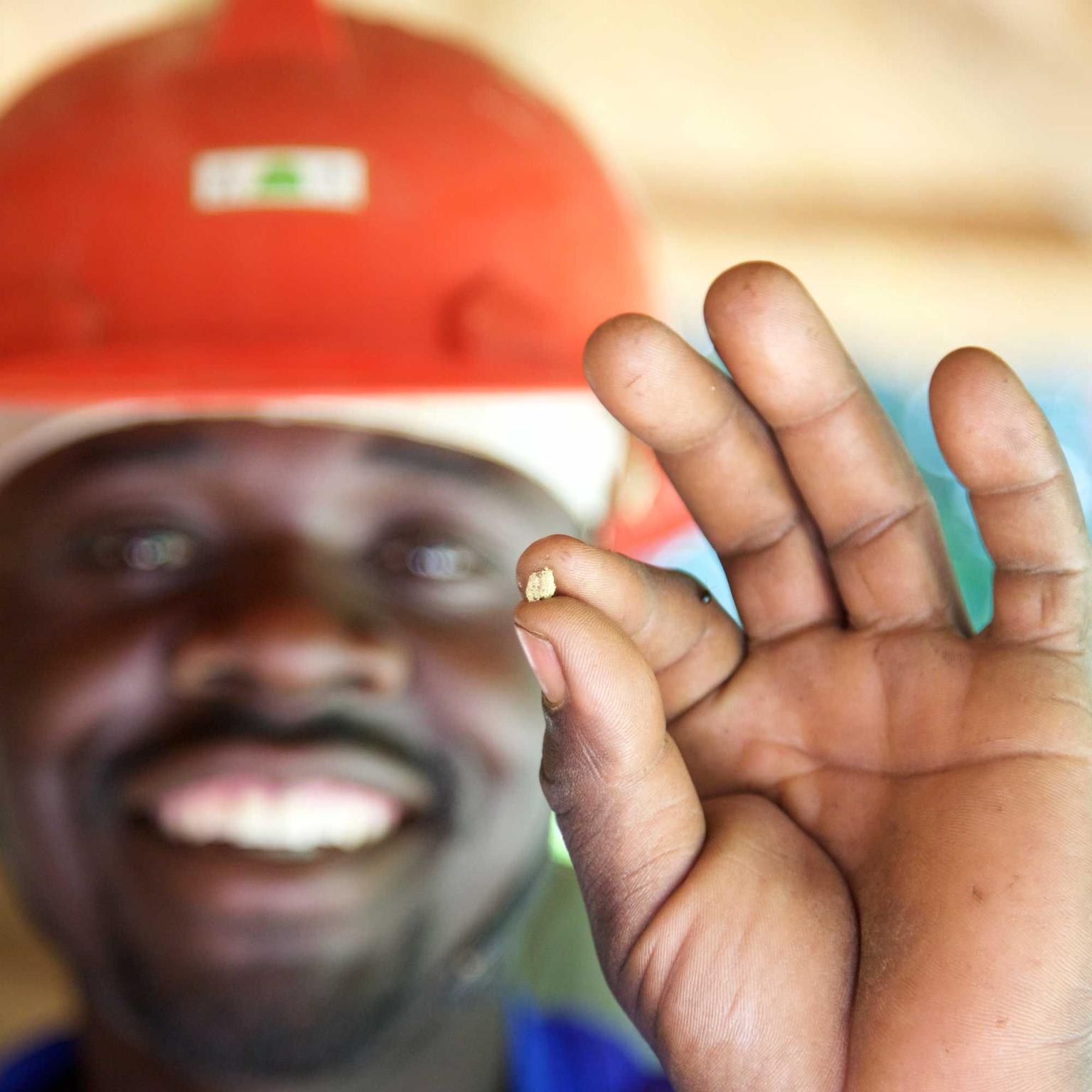 African Fairtrade gold miner
