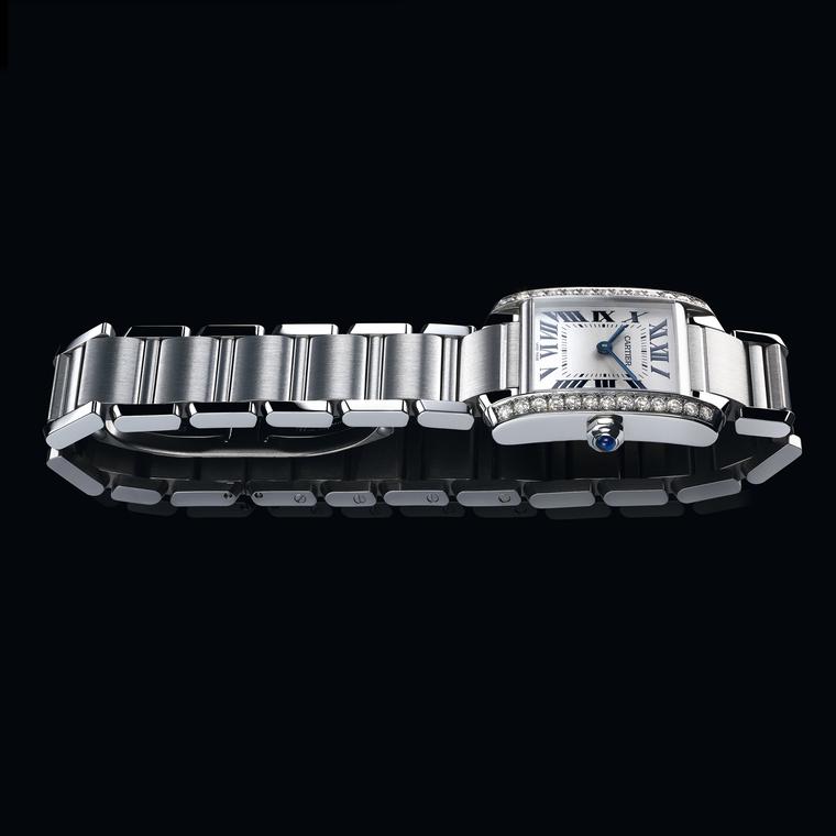 Cartier Tank Francaise watch in steel