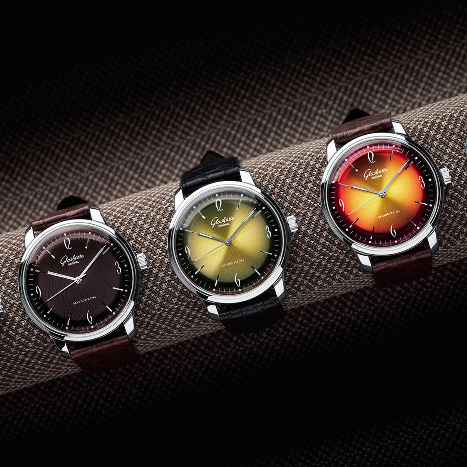 Glashutte Original Sixties Iconic Group watches