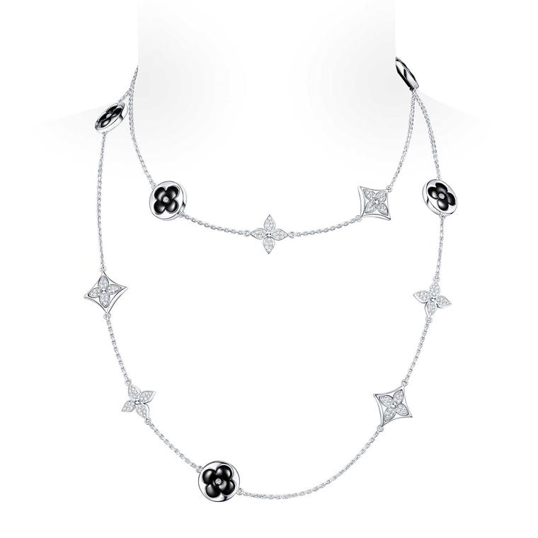 Louis Vuitton 2021-22FW Louis Vuitton STAR BLOSSOM NECKLACE, WHITE GOLD,  DIAMONDS