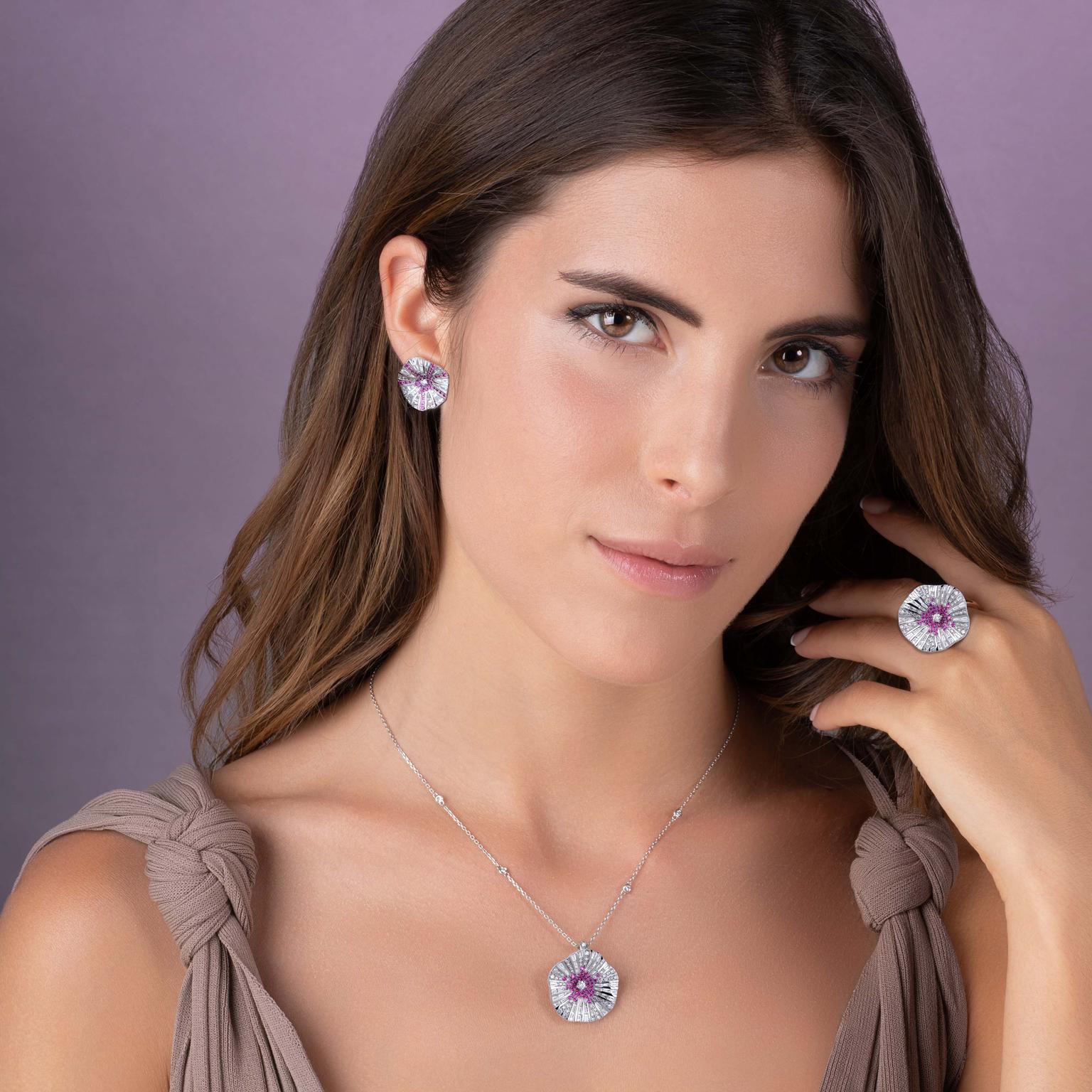Belle ring and necklace on sale