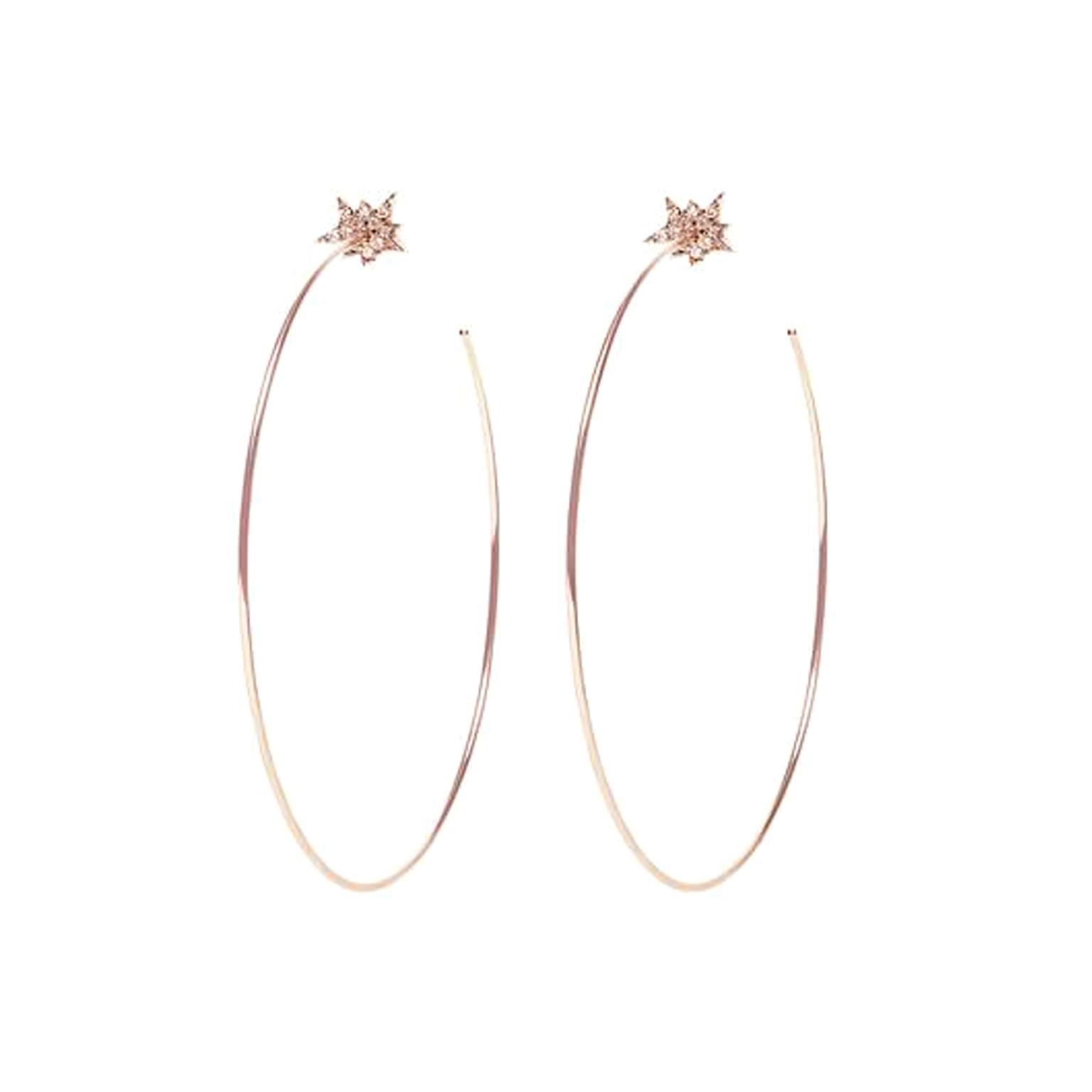 Diane Kordas hoop earrings