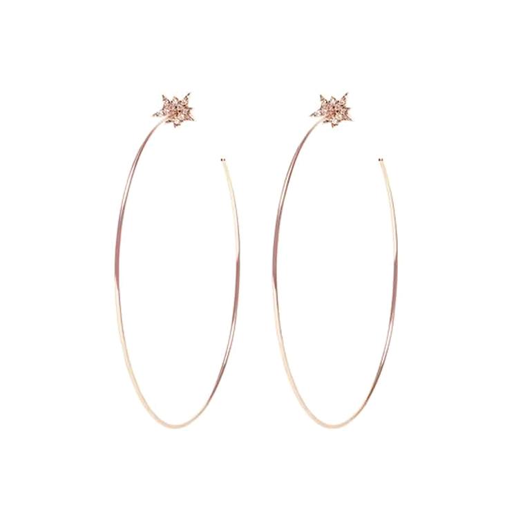 Diane Kordas hoop earrings