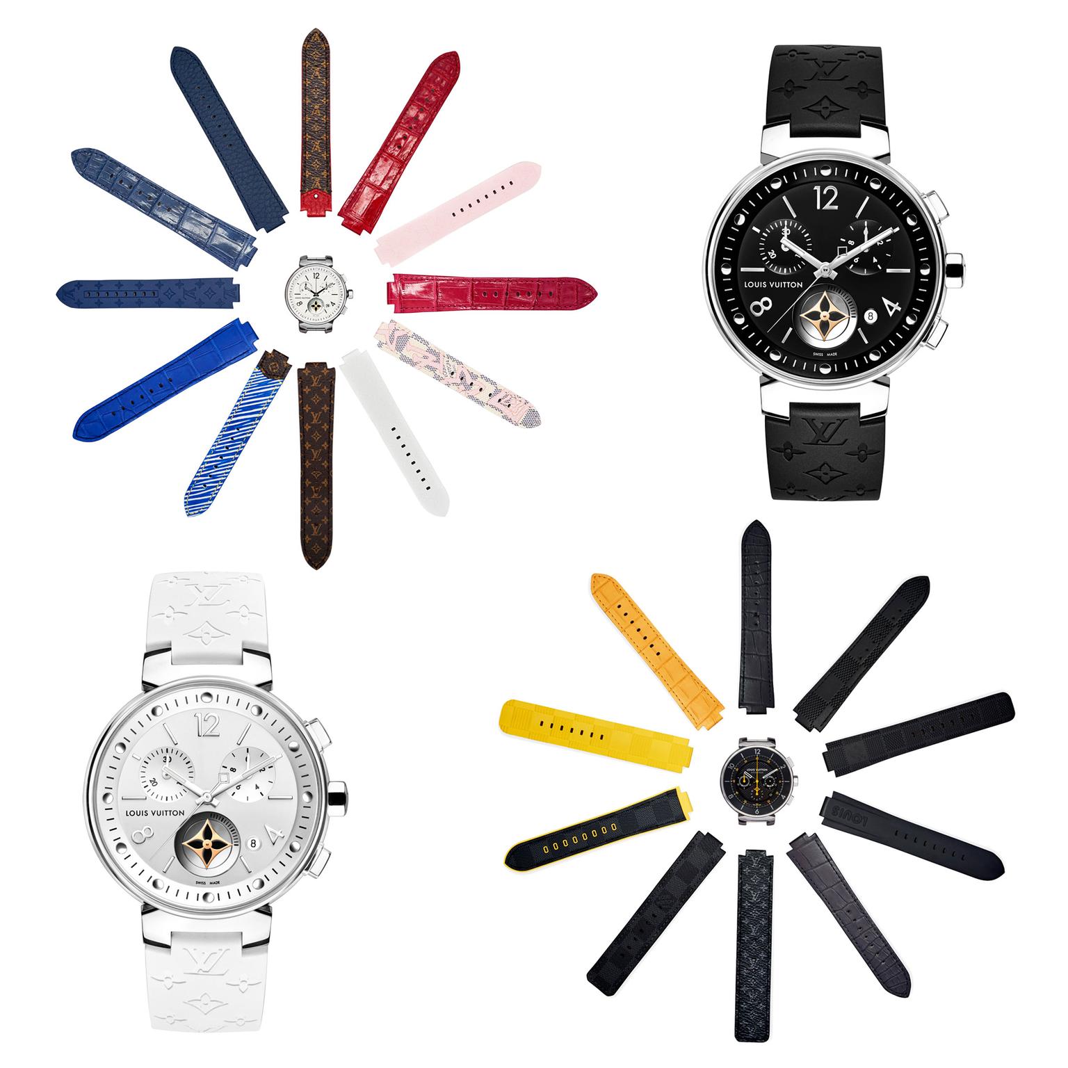 Louis Vuitton interchangeable watch straps