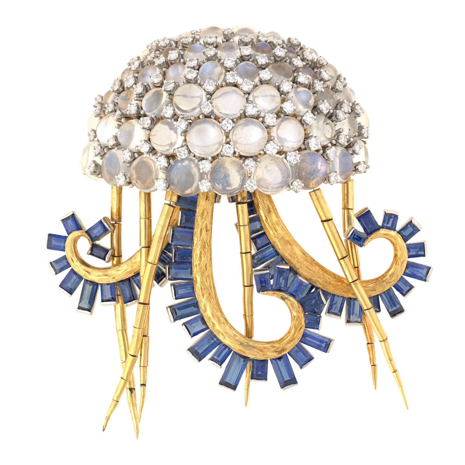 Jean Schlumberger Jellyfish brooch for Tiffany