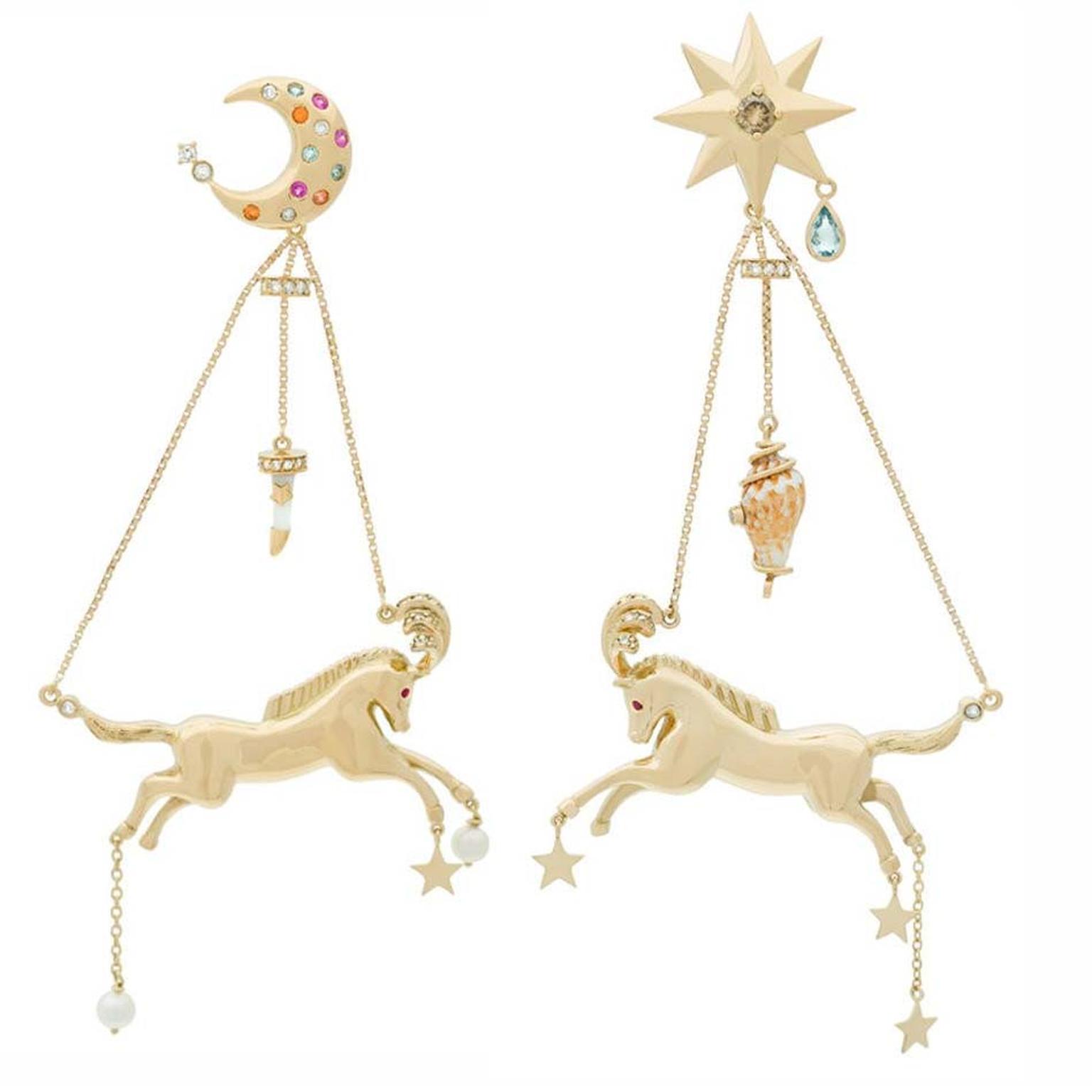 Aron & Hirsch Circus earrings