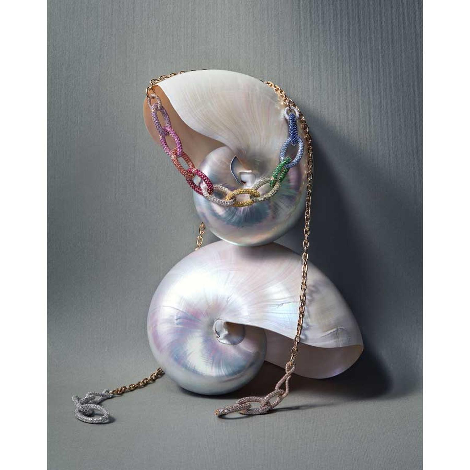 Vescovi Milano Odea Eos necklace still life