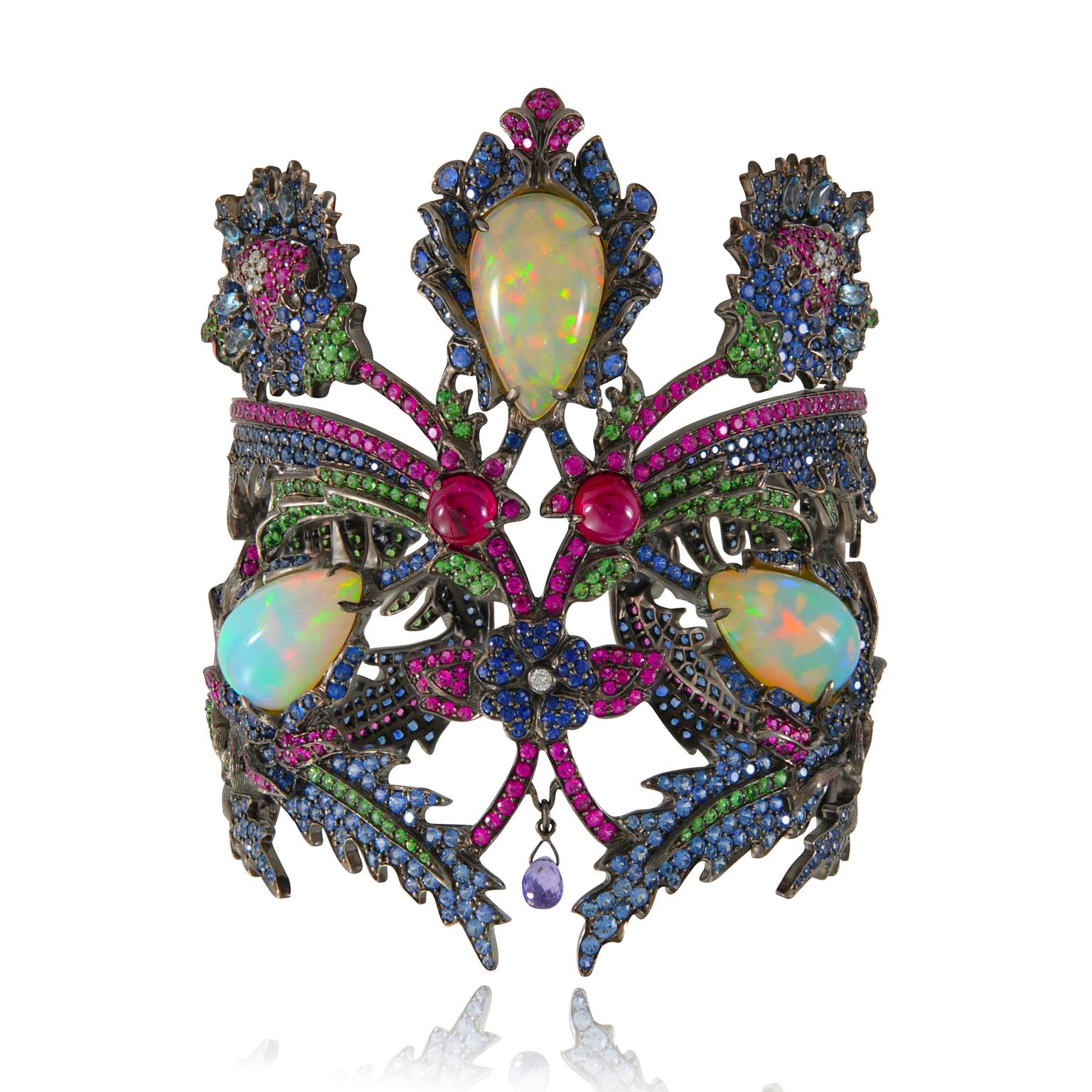 Lydia Courteille Topkapi Welo opal cuff