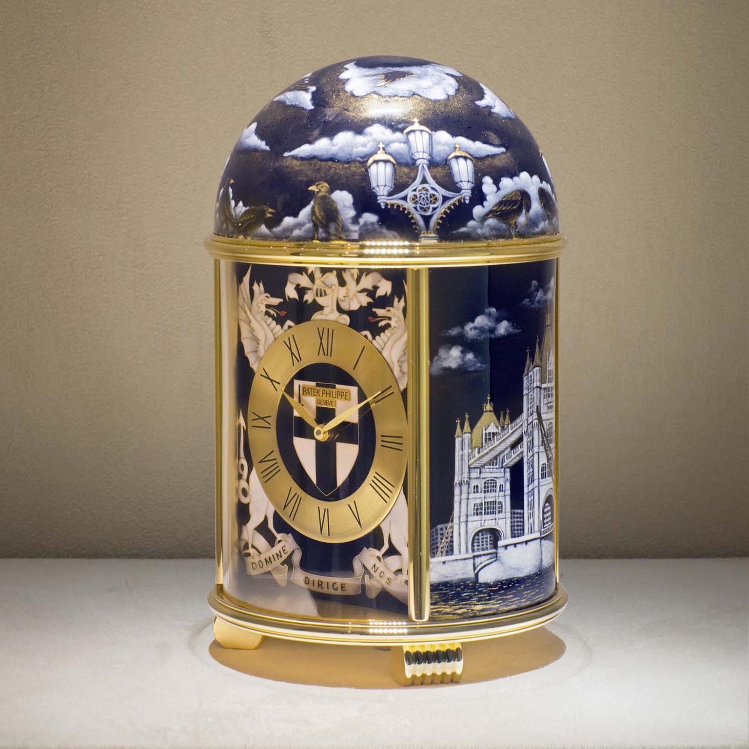 Patek Philippe Grand Exhibition London Patek Dome Clock View