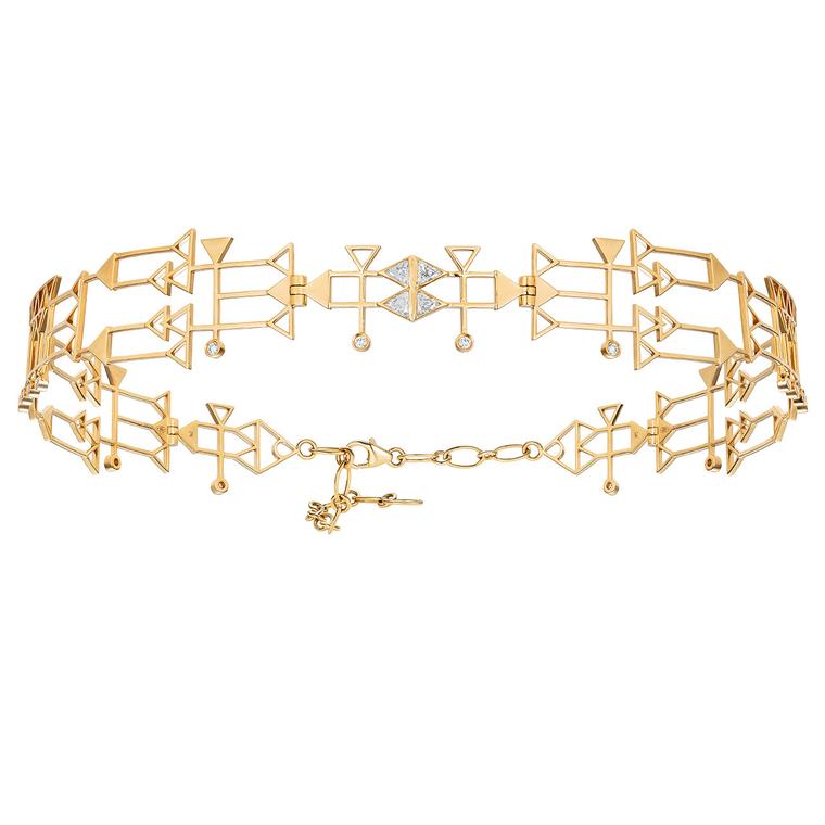 Julien Riad Sahyoun Babylon choker Still image