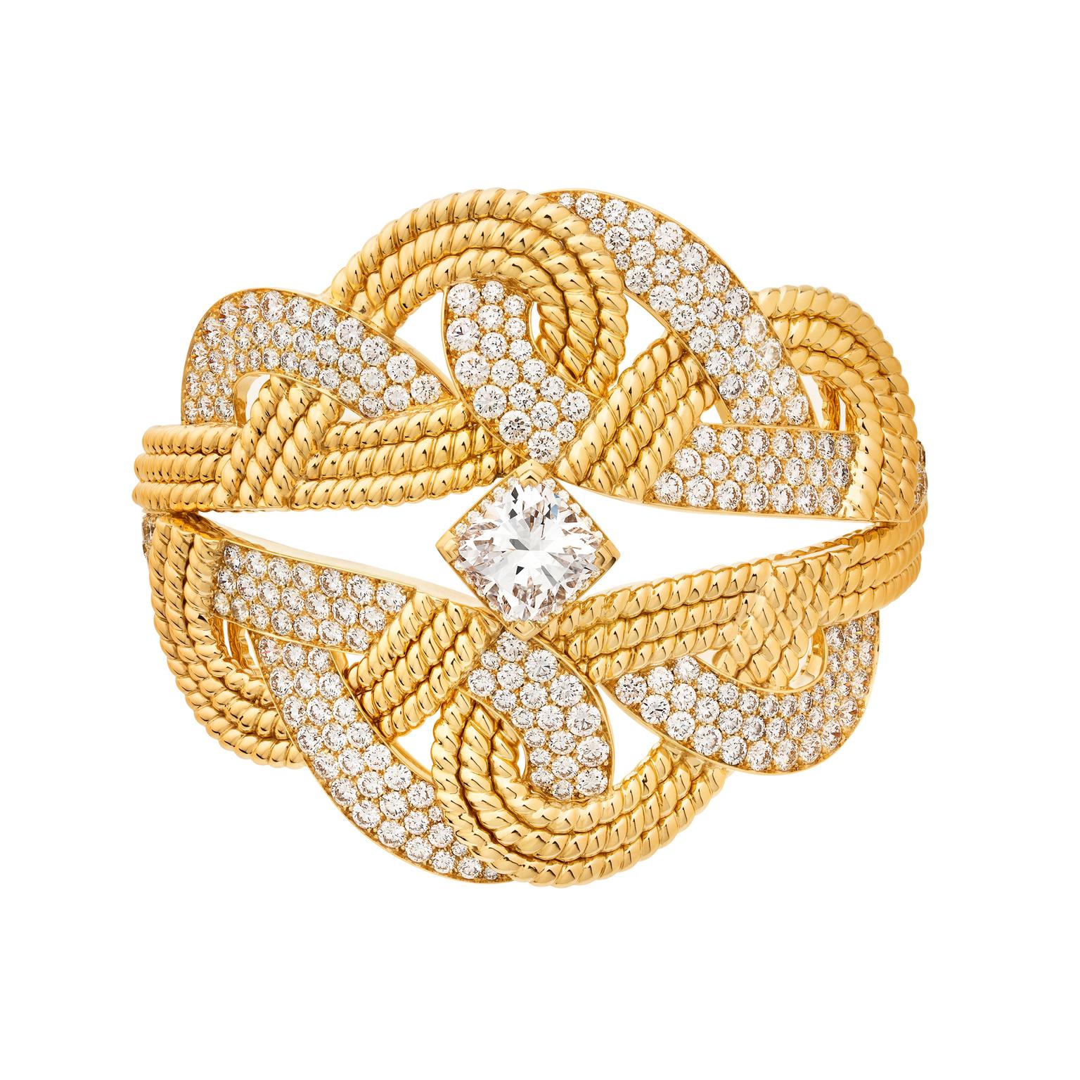 Chanel Flying Cloud Golden Braid bracelet