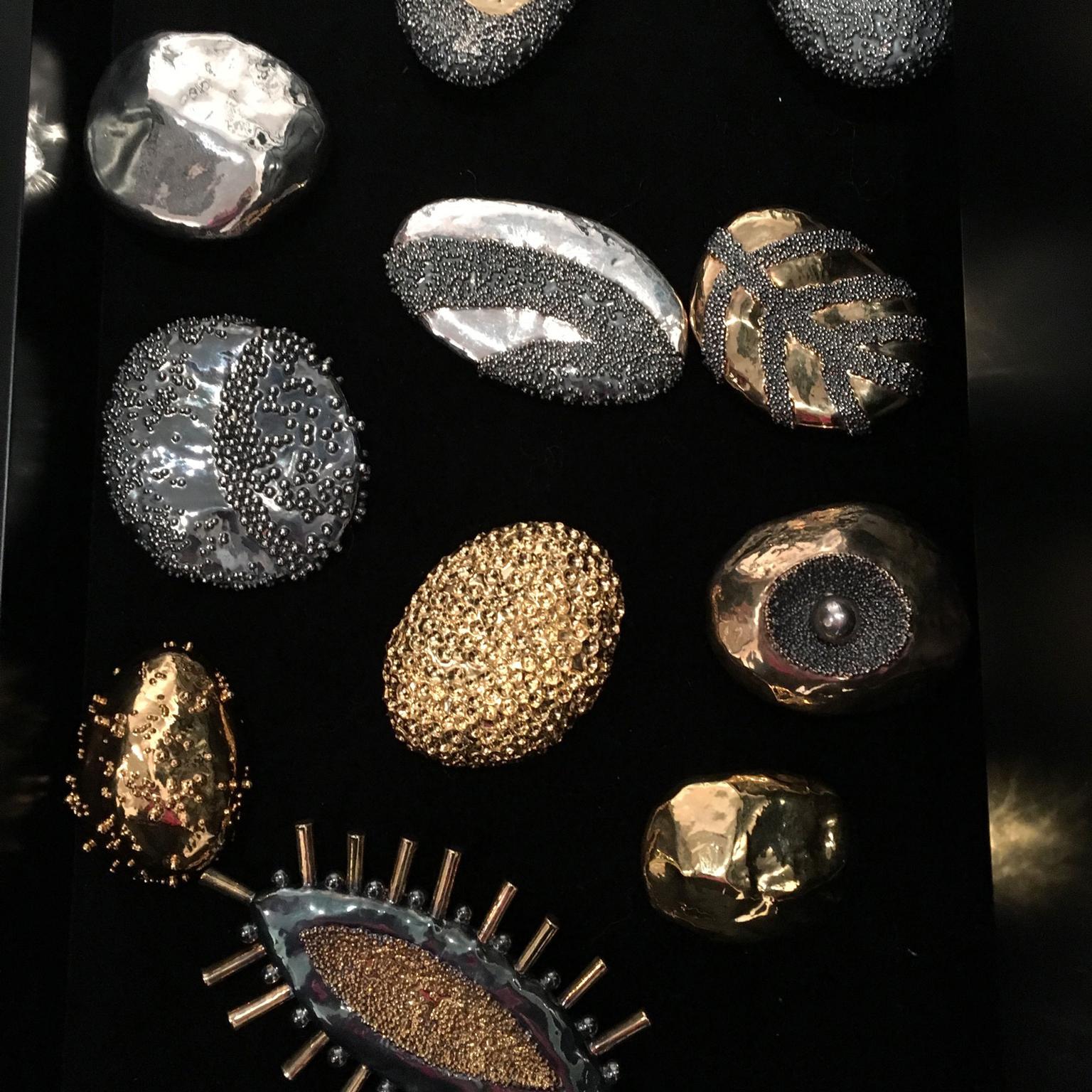 Giorgio Vigna brooches