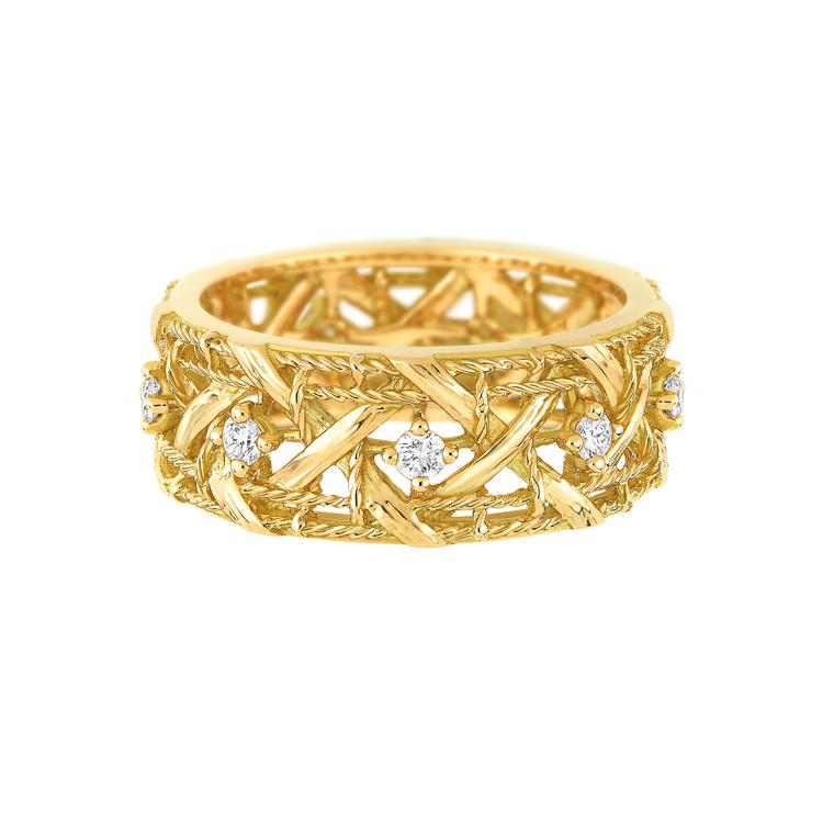 My Dior yellow gold and diamond ring