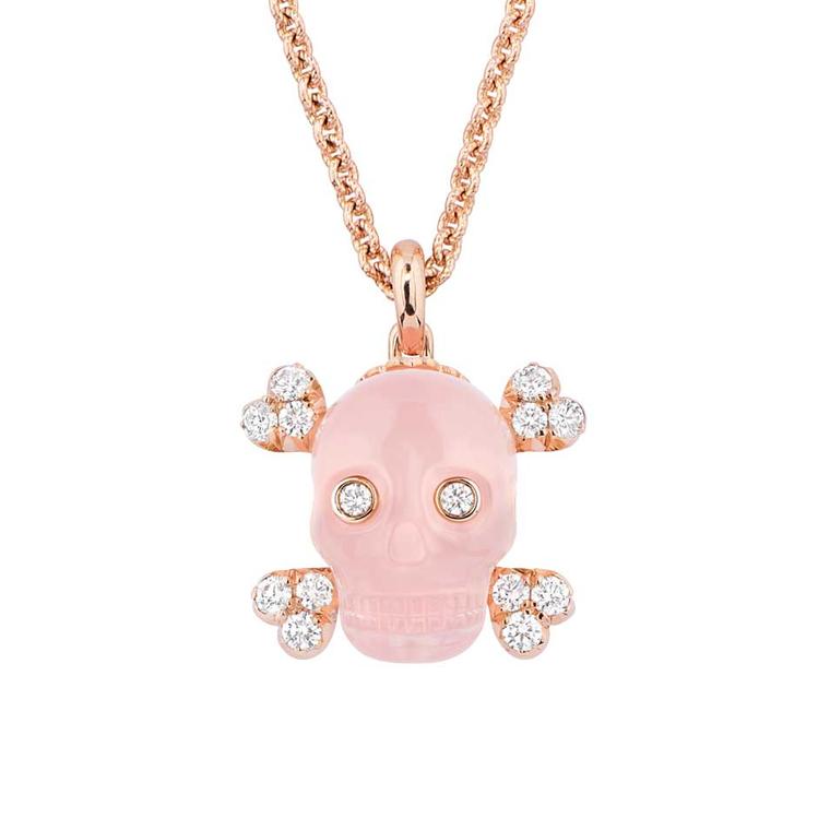 Dior skull necklace on sale