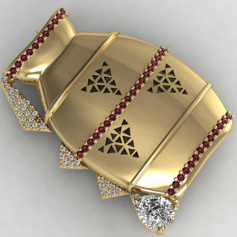 Khumo P Makwa Mapula Brooch
