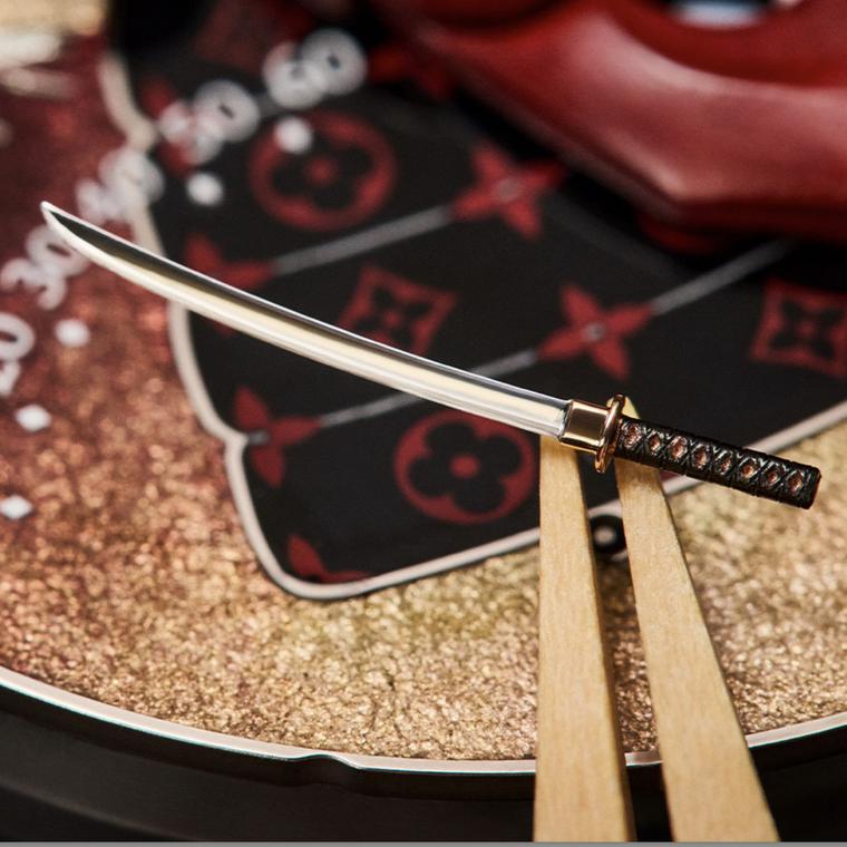 Tambour Bushido Automata by Louis Vuitton Details