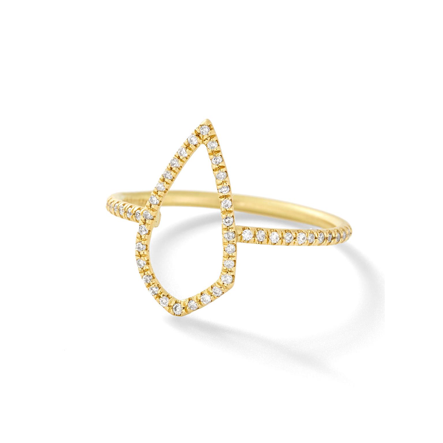 Savannah Stranger gold diamond ring