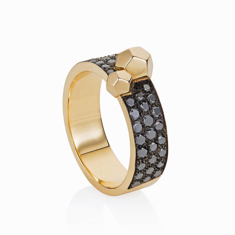 Ornella Iannuzzi Rock It! ring with crystals
