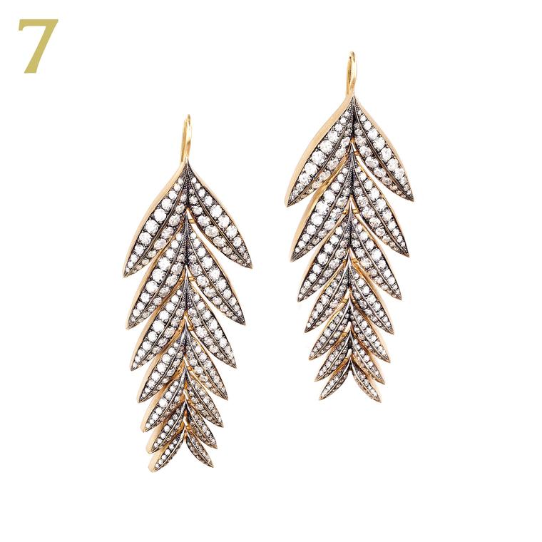 Sylva & Cie diamond earrings