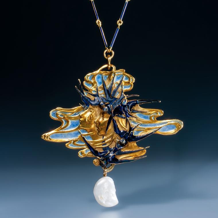 Epoque Fine Jewels Ren Lalique pendant