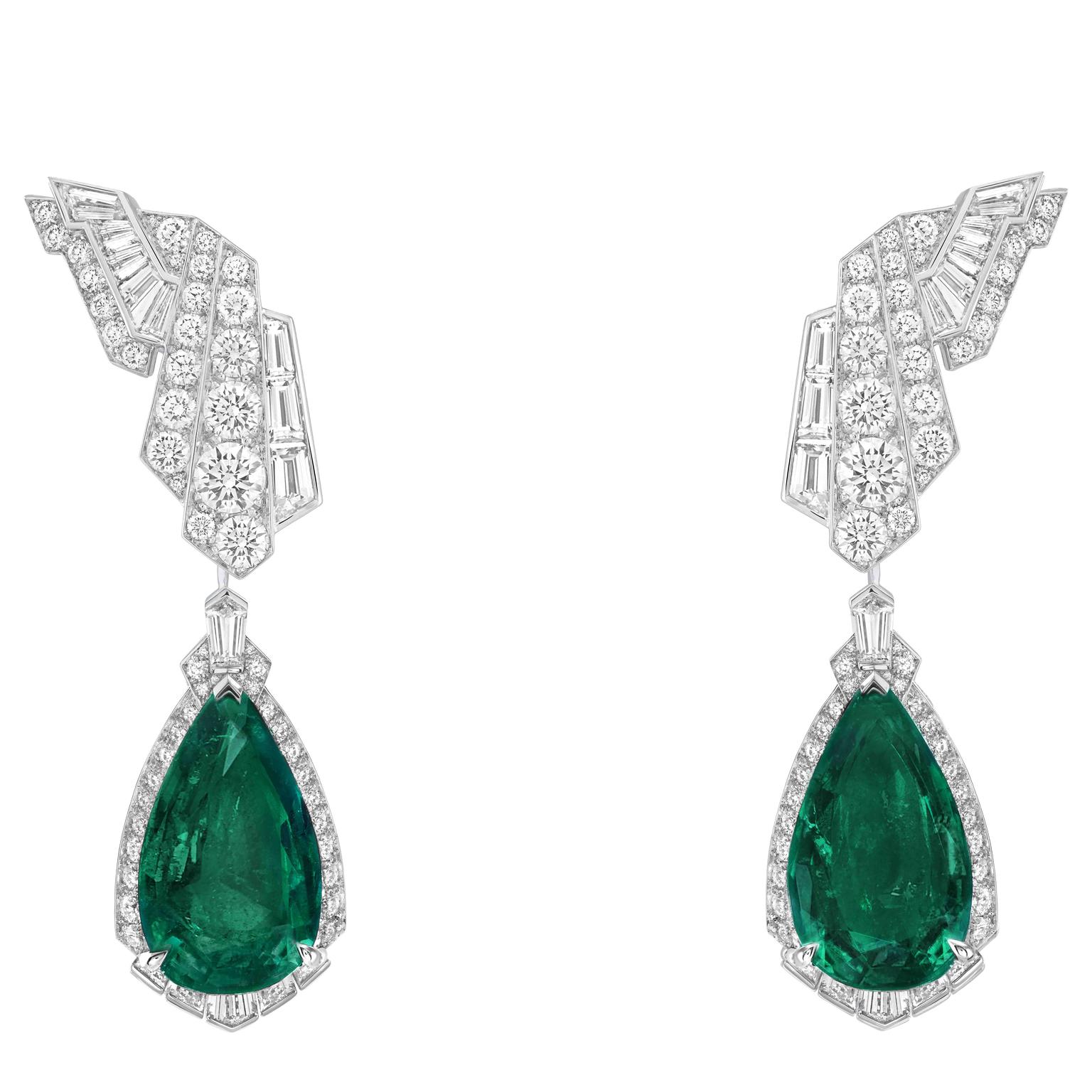 Van Cleef & Arplers - Merveilles d'émeraudes earrings