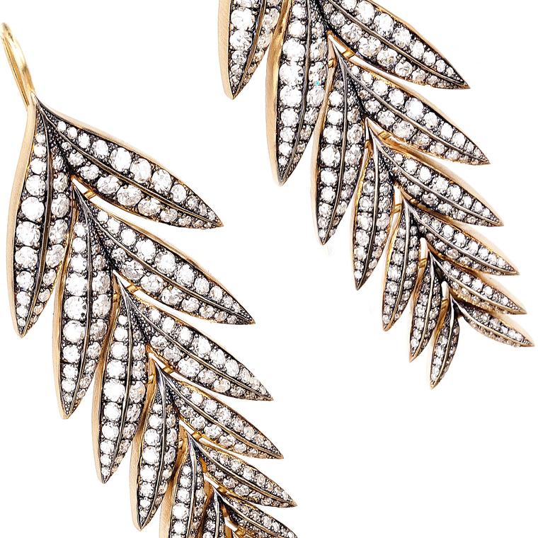 Diamond earrings from Sylva & Cie