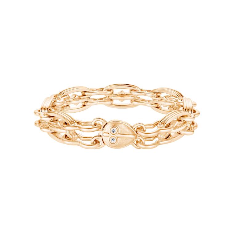 Boateng x Hirsh Hope Chain rose gold bracelet
