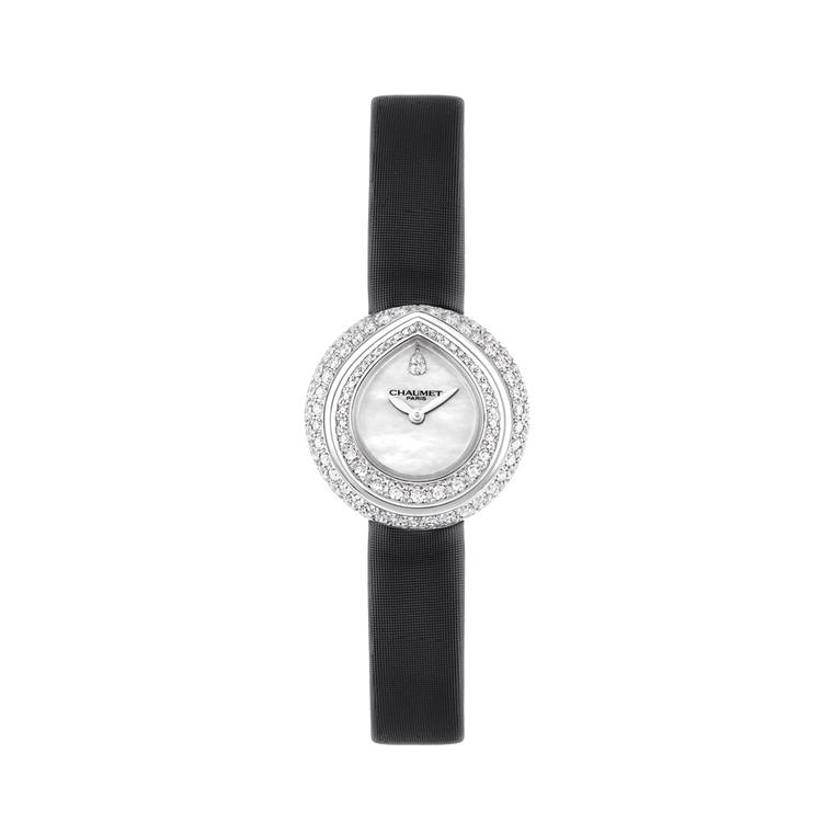 Chaumet Joséphine Rondes de Nuit watch with black satin strap