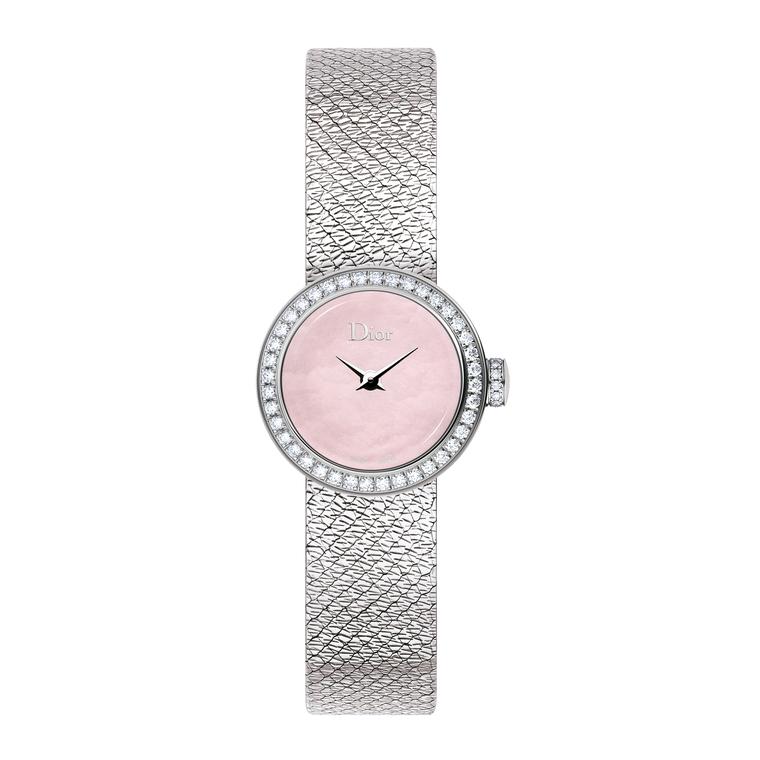 La Mini D de Dior Satine watch