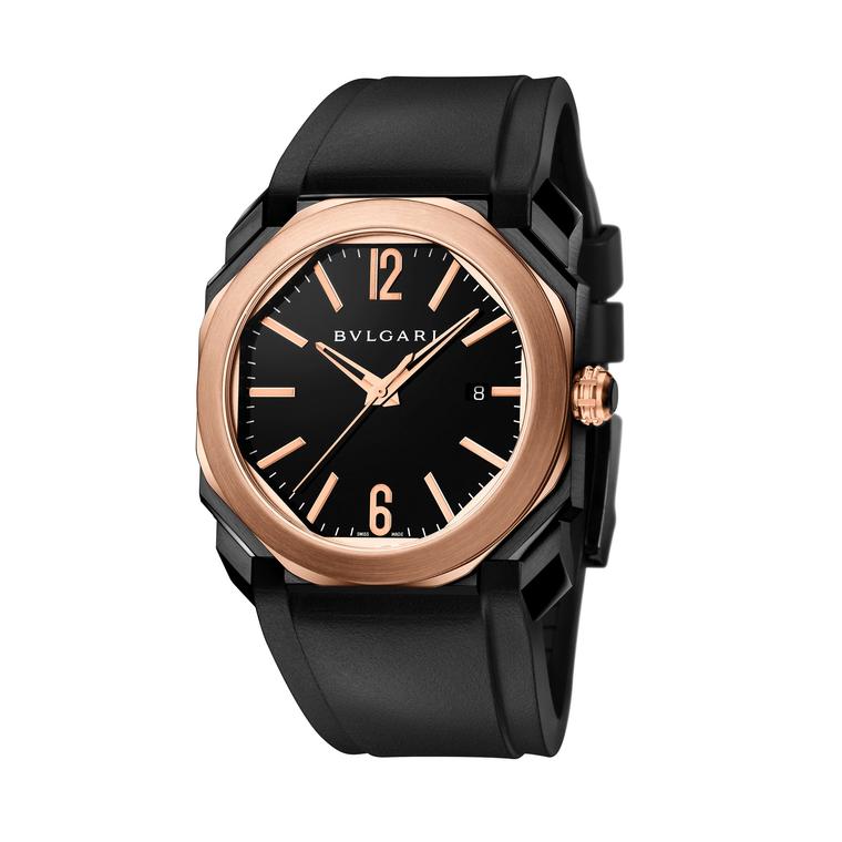 Bulgari Octo Ultranero Solotempo watch