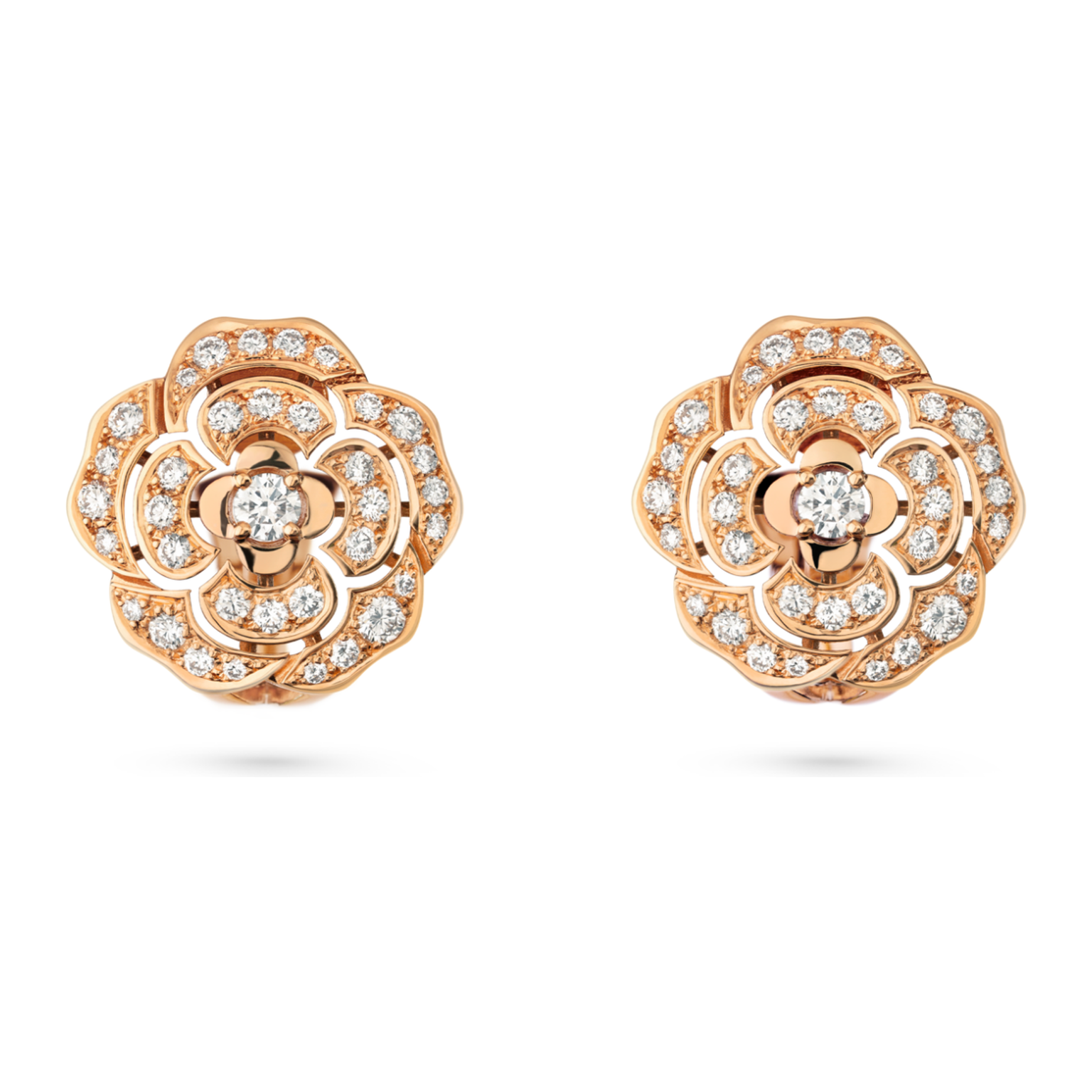 Chanel BOUTON DE CAMÉLIA earrings 