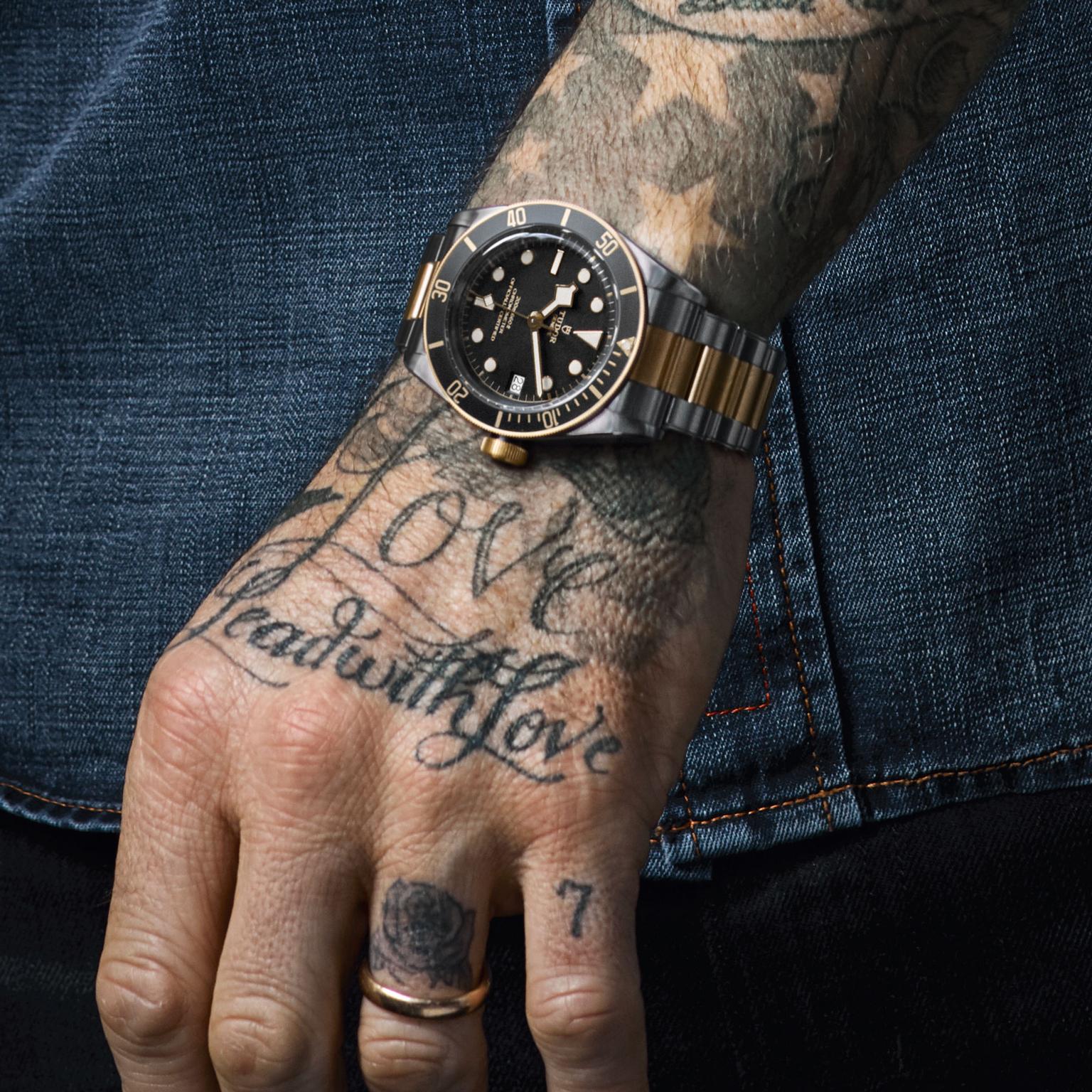 David Beckham for Tudor's Born to Dare watch campaign