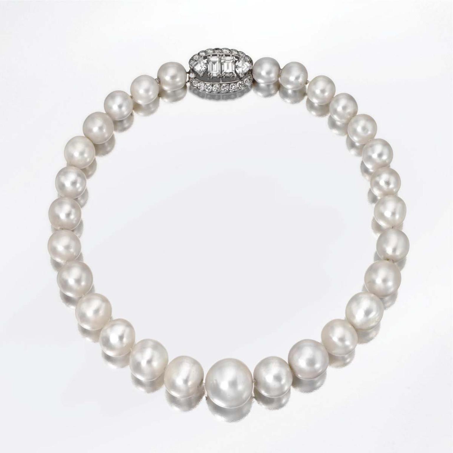 Duchess of Windsor pearl necklace 