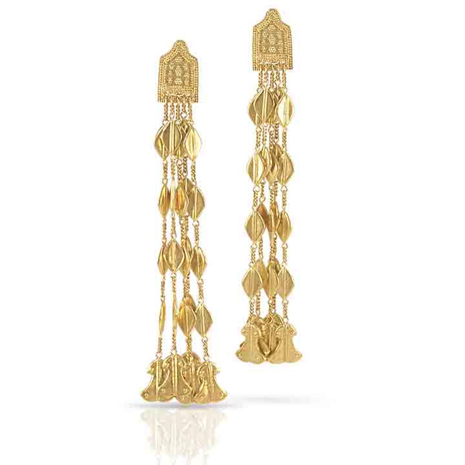 Lalaounis Helen of Troy earrings