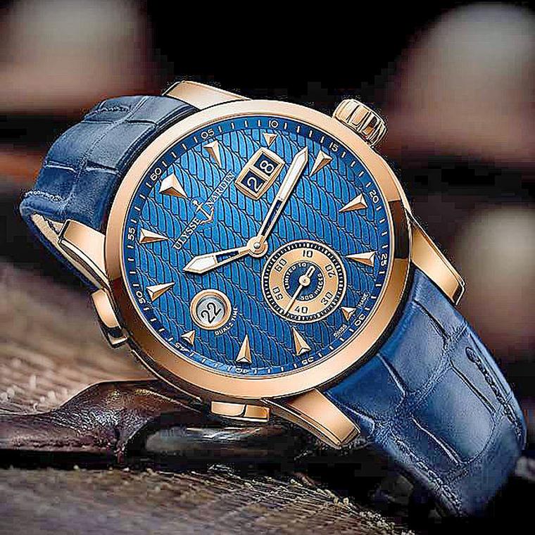 Ulysee Nardin Dual Time manufacture watch