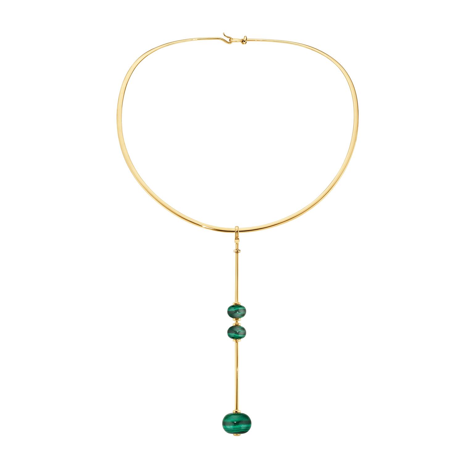 Georg Jensen malachite pendant