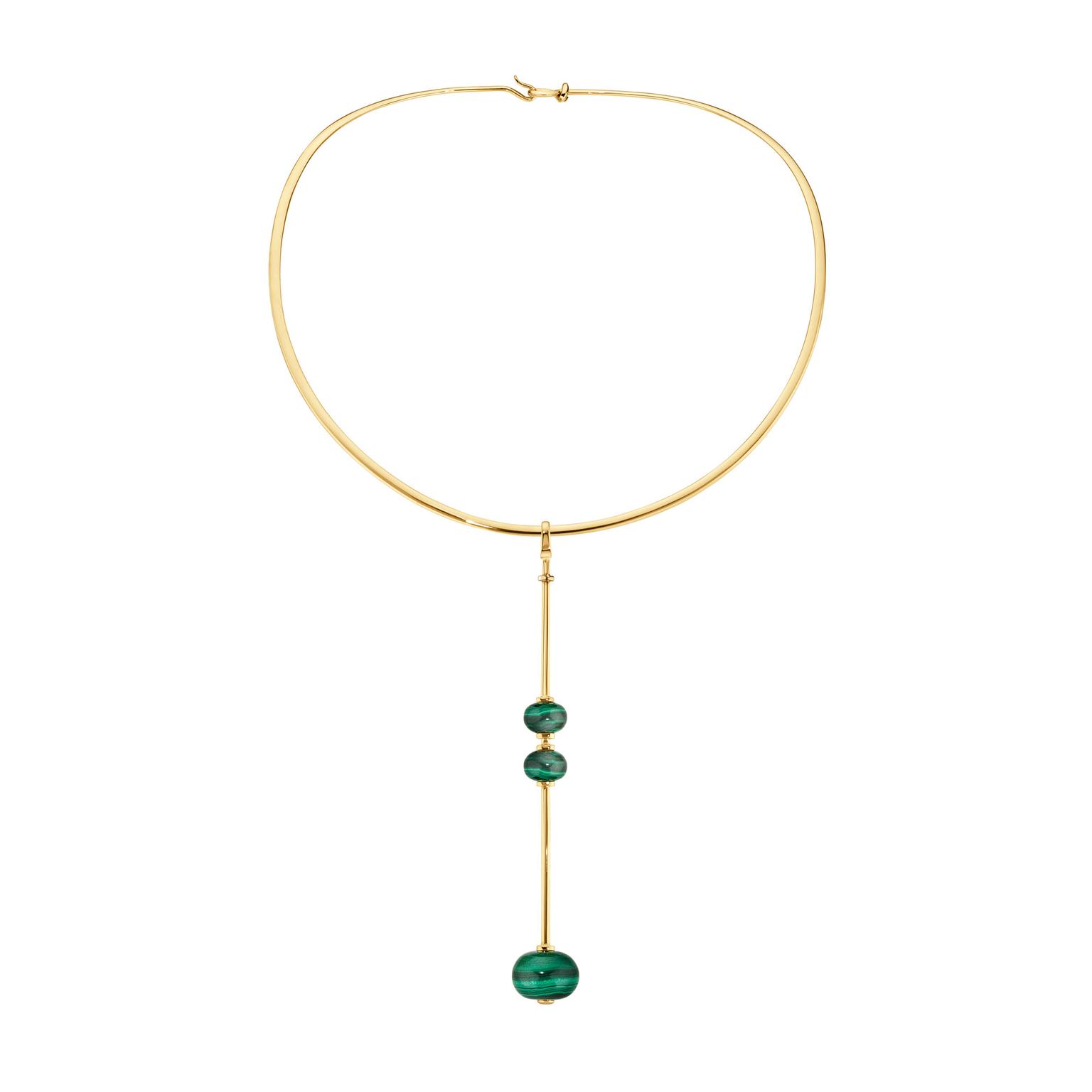 Georg Jensen malachite pendant