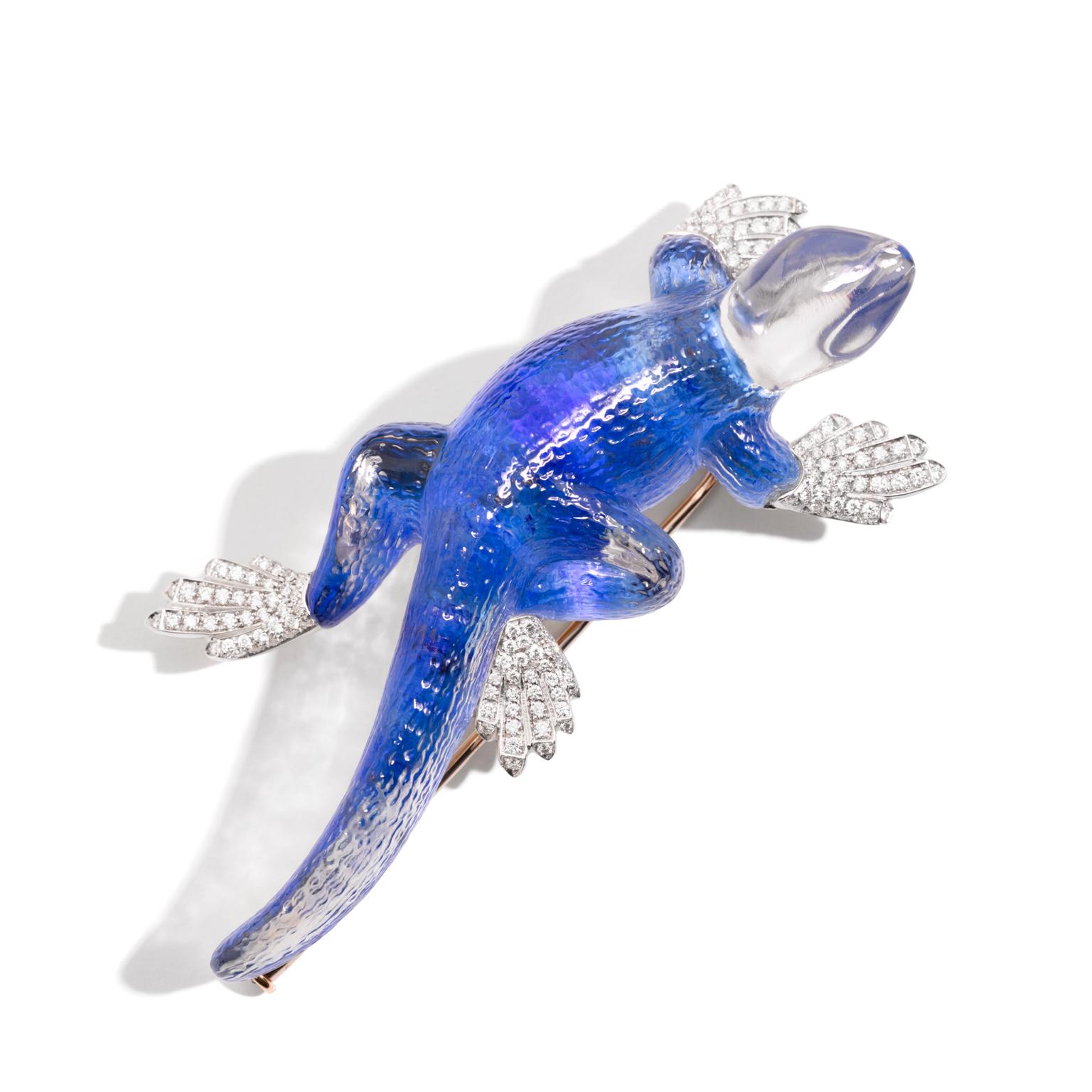 Vhernier Lizard brooch