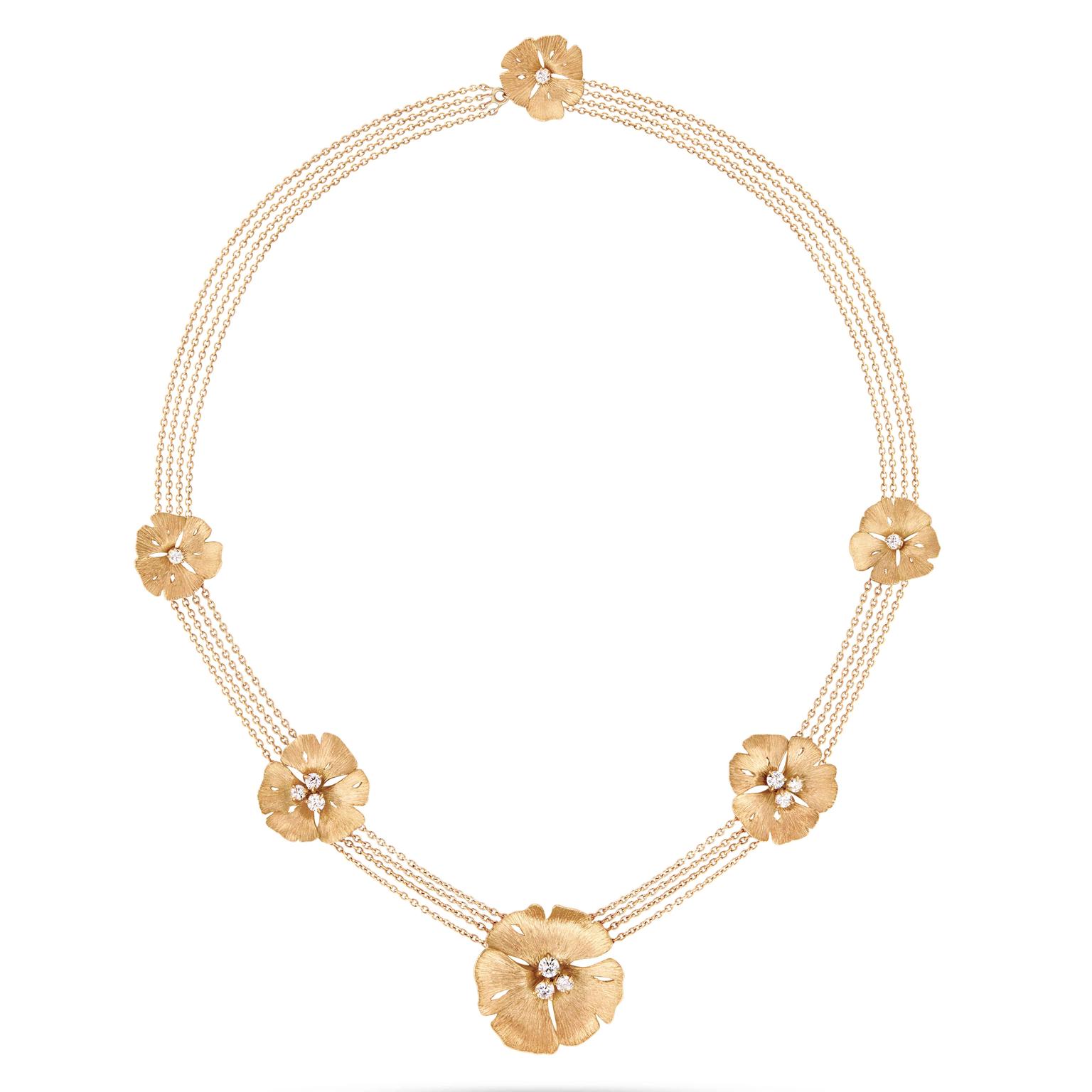 Ginkgo necklace by Vever