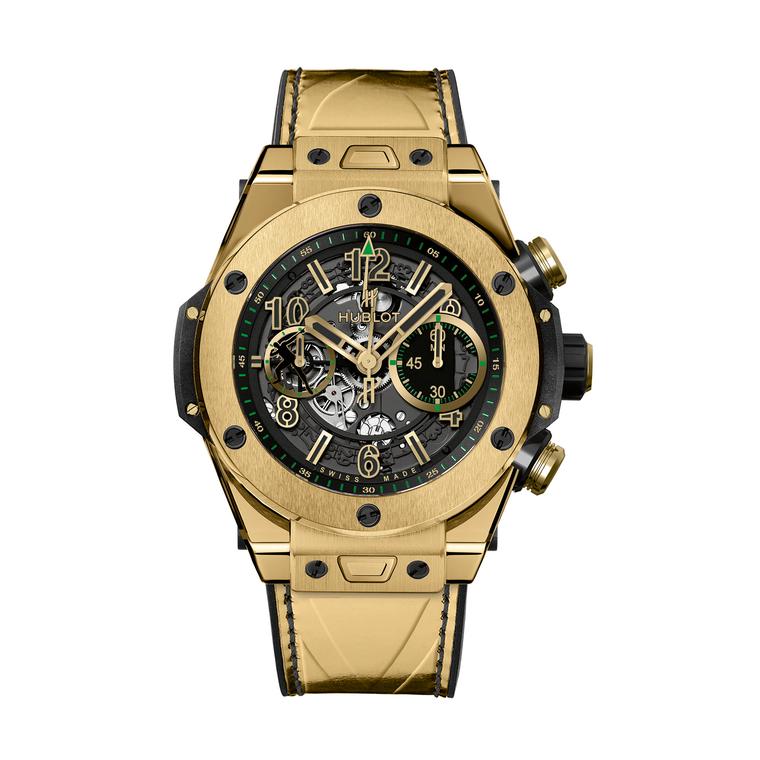 Hublot Big Bang Unico Usain Bolt yellow gold