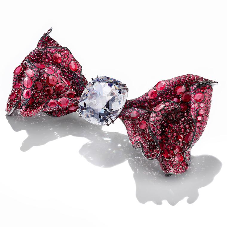 The Art Jewel Black Label Bowtie brooch