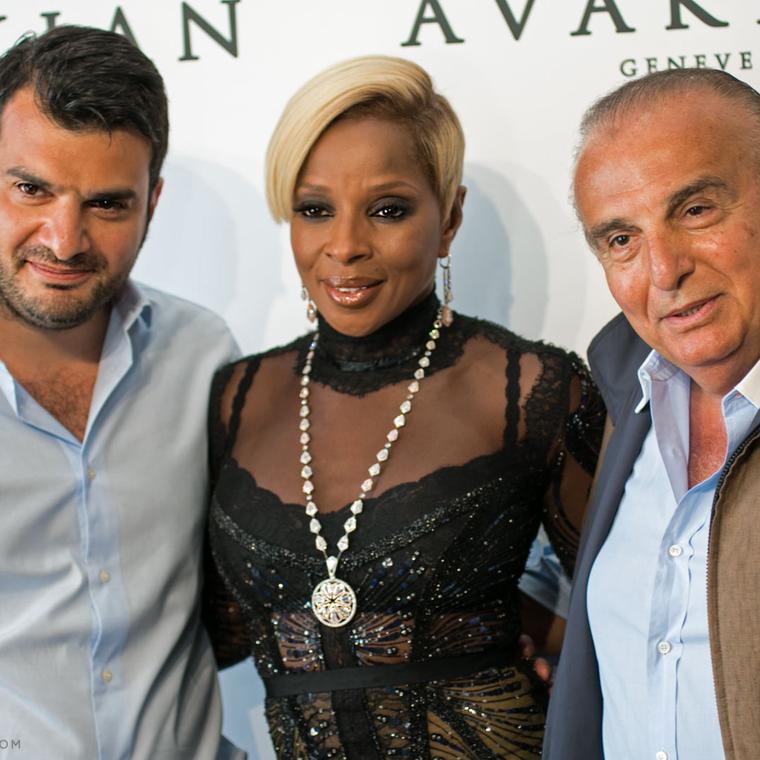 Mary J. Blige in Avakian jewellery