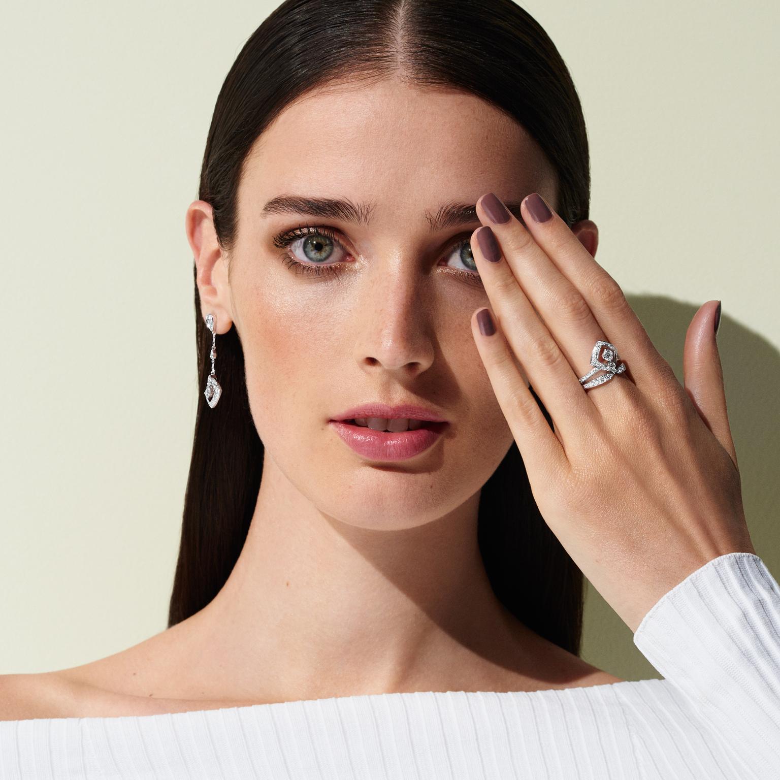 Chaumet Josephine Diptyque earrings and ring