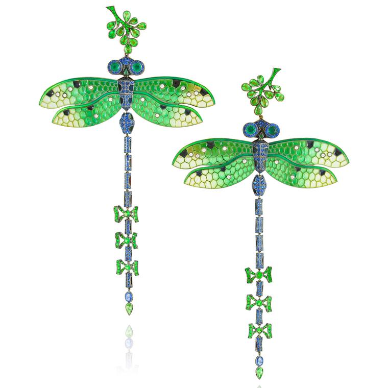 Dragonfly earrings