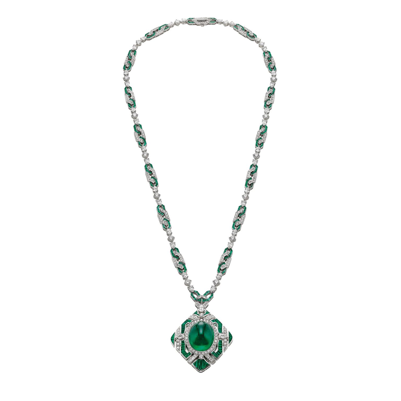 Bulgari Festa The Green Liz high jewellery necklace
