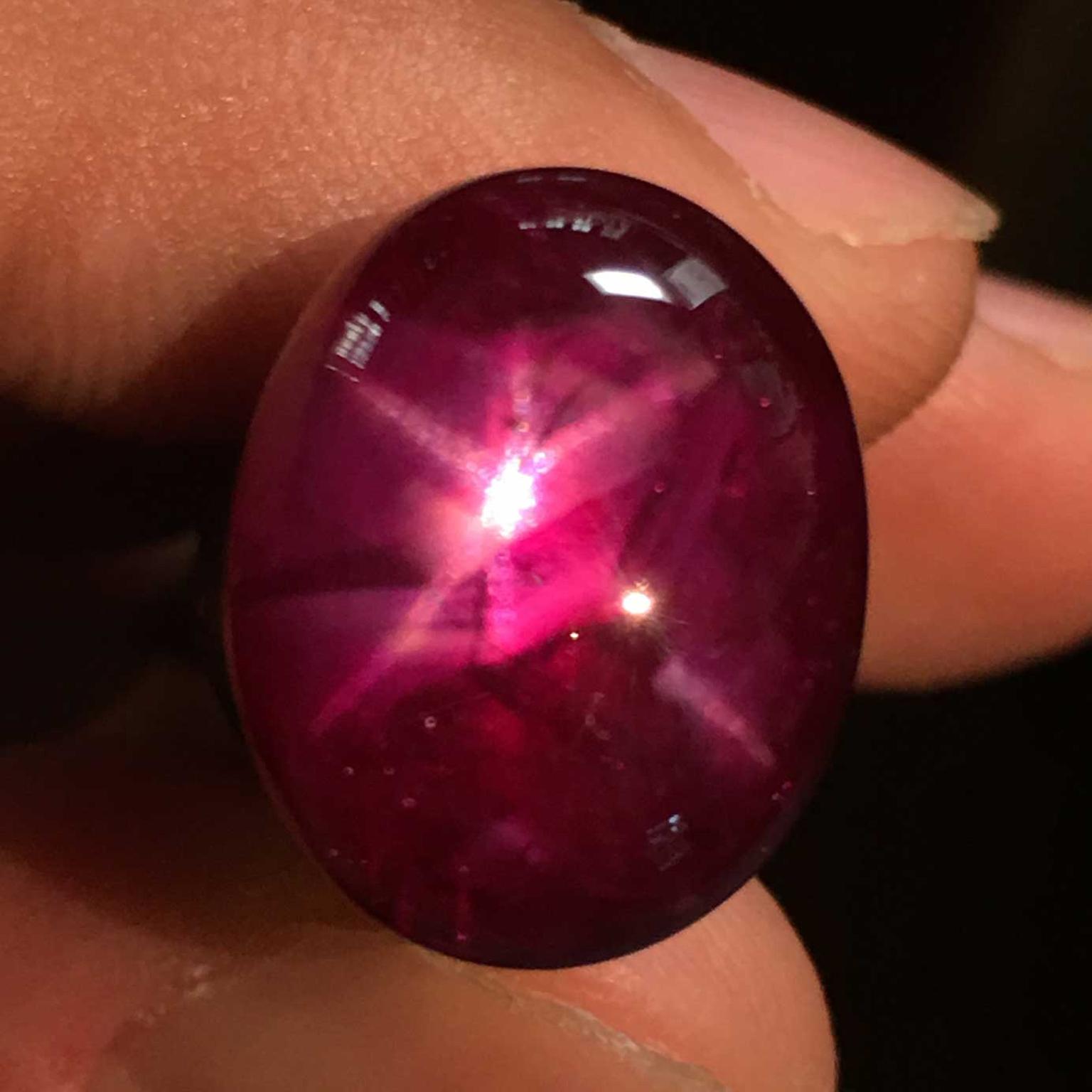 Star ruby from Sri Lanka